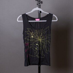 Vintage 90's BCBGirls embroidered tank. (size M)